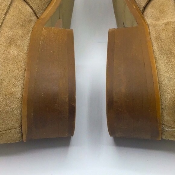 House of Harlow 1960 Amy Cut Out Suede Sand Boot 7. - Picture 11 of 14